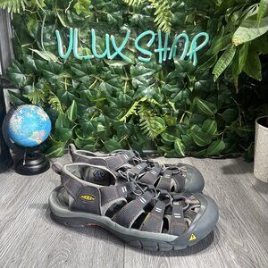 Keen Men’s Size 12 Newport H2 Hiking Sandals Waterproof Tan Orange 1012293